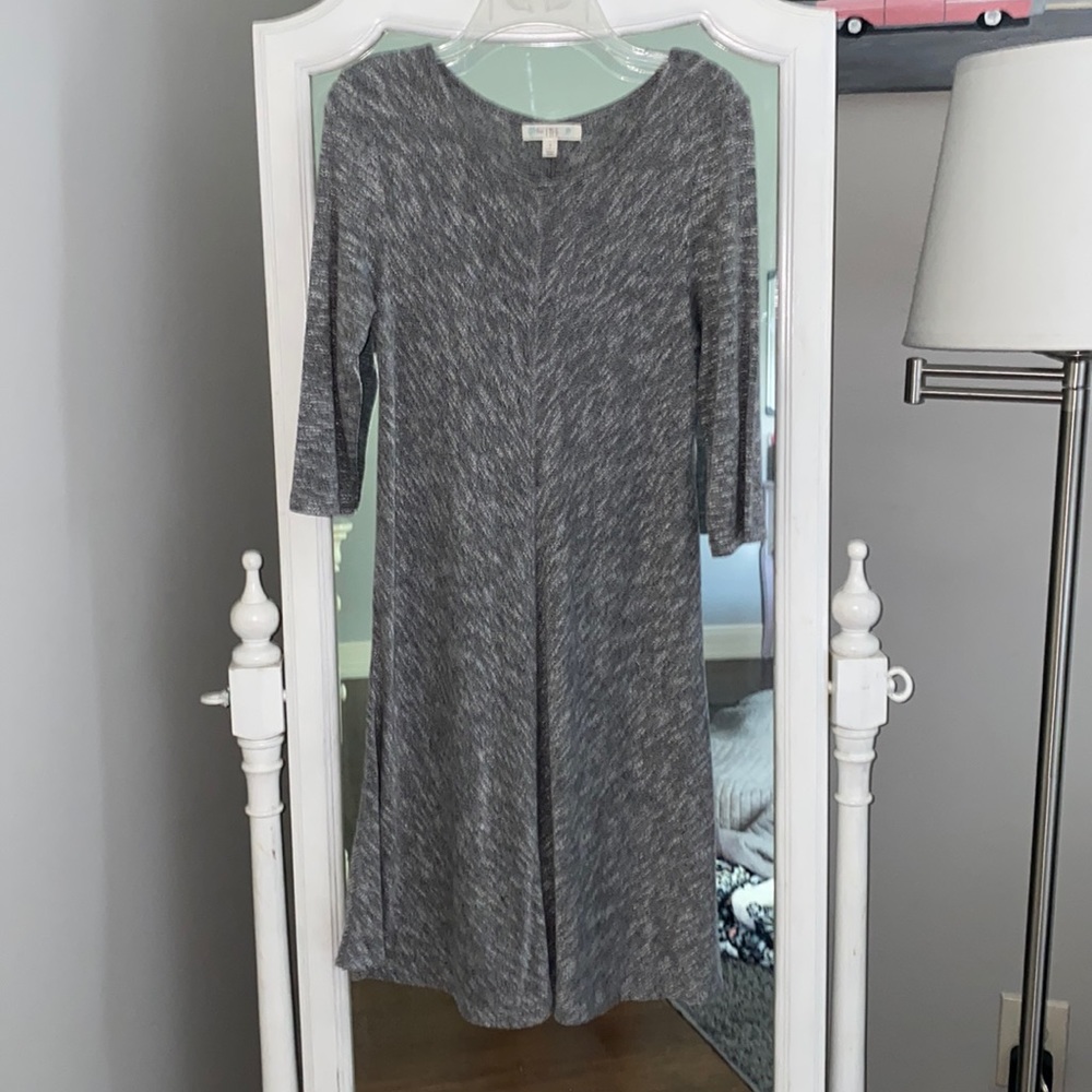 Casual Gray Dress. Love it, just too small now!